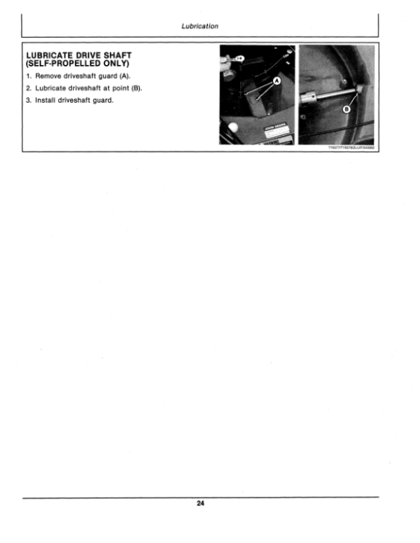John Deere 21SP Walk-Behind Rotary Mower Operator’s Manual (OMTY20674) Workshop Guide