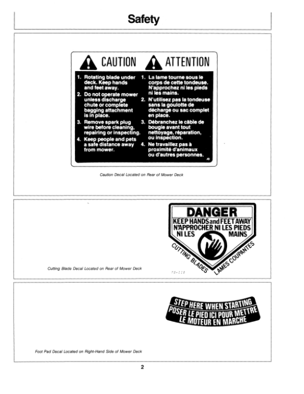 John Deere 20CB, 20CP Walk-Behind Rotary Mowers Operator’s Manual (OMTY20752) Workshop Guide