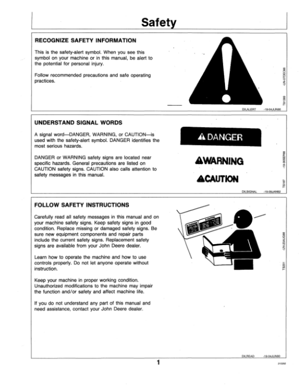 John Deere 20XE High Pressure Washer Operator’s Manual (OMTY21625) Workshop Guide