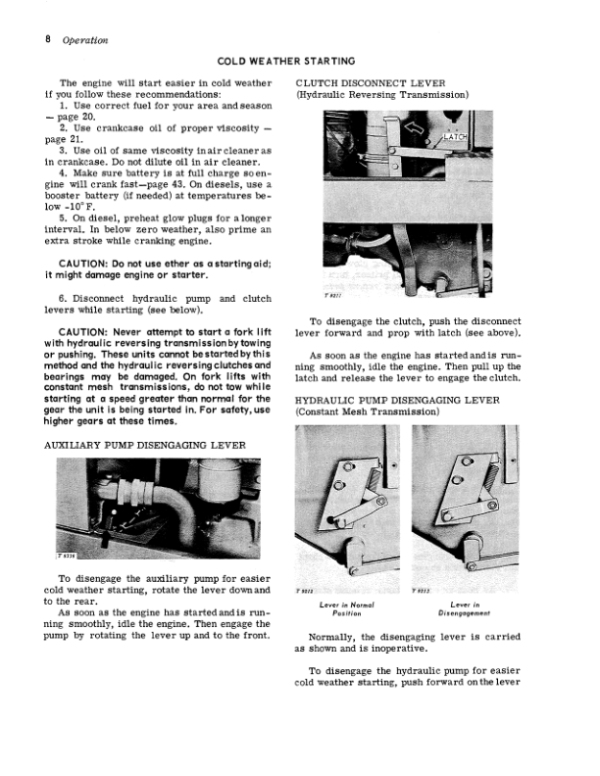 John Deere 2010 Forklifts Operator’s Manuals (OMU16340) Workshop Guide