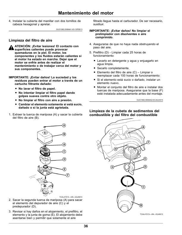 John Deere 180 E-Cut, 220 E-Cut Hybrid Walk Greens Mower (North American) Operator’s Manual (OMUC17282) Workshop Guide