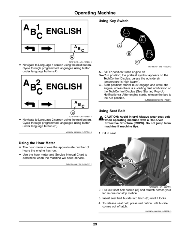 John Deere 7500A, 8000A E-Cut Hybrid Fairway Mowers (Export Edition) Operator’s Manual (OMUC19265) Workshop Guide