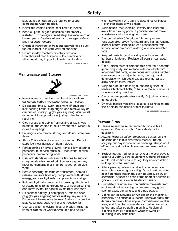 John Deere 652E QuikTrak Mowers (North America) (070001-) Operator’s Manual (OMUC19912E) Workshop Guide