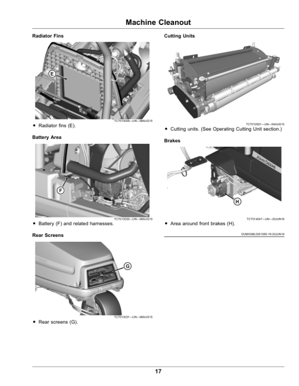 John Deere 7200A PrecisionCut Trim, Surrounds Mower (060001-) Operator’s Manual (OMUC19924) Workshop Guide