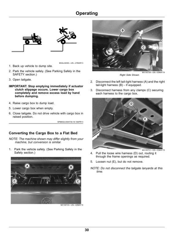 John Deere TH 6X4 Diesel Gator Utility Vehicles Operator’s Manual (OMUC21272) Workshop Guide