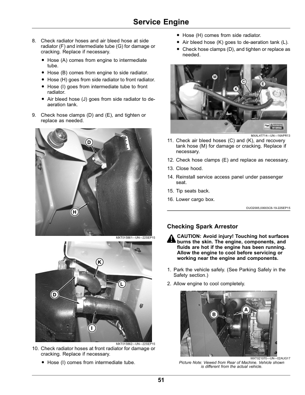 John Deere M-Gator A1 Utility Vehicles Operator’s Manual (OMUC21273) Workshop Guide