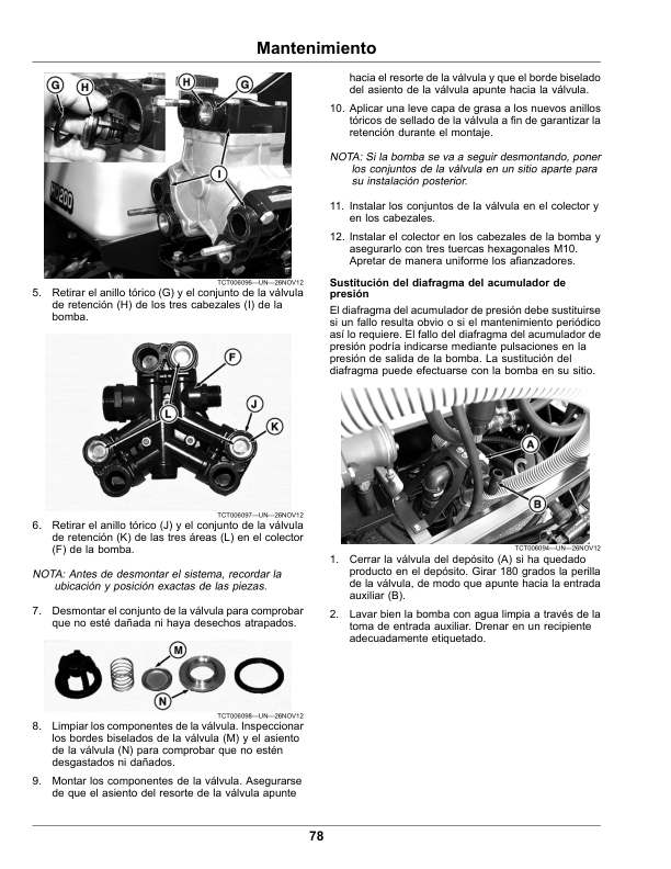 John Deere HD200, HD300 SelectSpray Attachment for ProGator (HD200 110001-, HD300 090001-) (North American) Operator’s Manual (OMUC23286) Workshop Guide