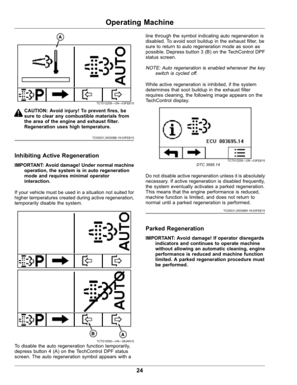 John Deere 7400A TerrainCut Trim, Surrounds Mower (Yanmar 3TNV86CT Diesel Engine) (070001-) Operator’s Manual (OMUC25020) Workshop Guide
