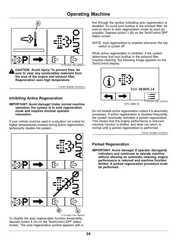 John Deere 7400A TerrainCut Trim, Surrounds Mower (Yanmar 3TNV86CT Diesel Engine) (070001-) Operator’s Manual (OMUC25020) Workshop Guide