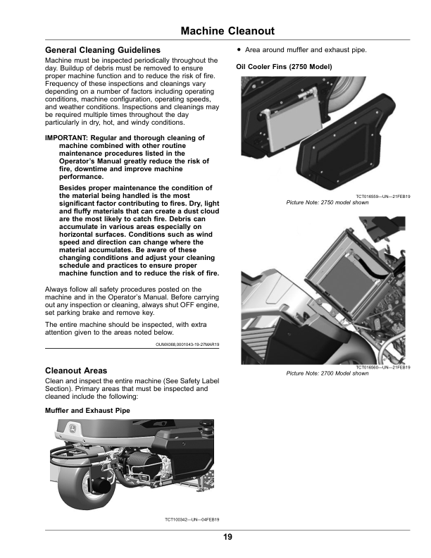 John Deere 2500B PrecisionCut, 2500E E-Cut Hybrid Riding Greens Mower (North American) Operator’s Manual (OMUC25955) Workshop Guide