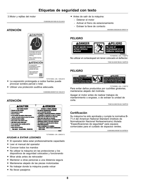 John Deere 6080A, 6500A, 6700A, PrecisionCut (Serial Number 020001-), 6080A, 6500A E-Cut Hybrid (Serial Number 005001-) Fairway Mowers (North American) Operator’s Manual (OMUC26211) Workshop Guide