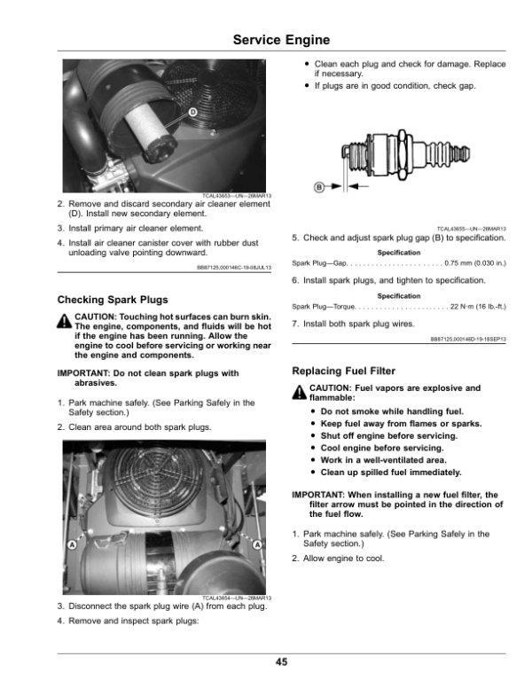 John Deere 648R, 652R, 652R EFI, 661R, 661R EFI QuikTrak (090001-) Operator’s Manual (OMUC27005E) Workshop Guide