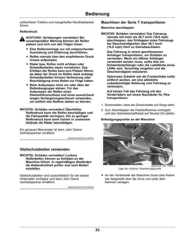 John Deere TH 6X4 Diesel Gator Utility Vehicles (Serial No. 160001-) (Export Edition) Operator’s Manual (OMUC28822) Workshop Guide