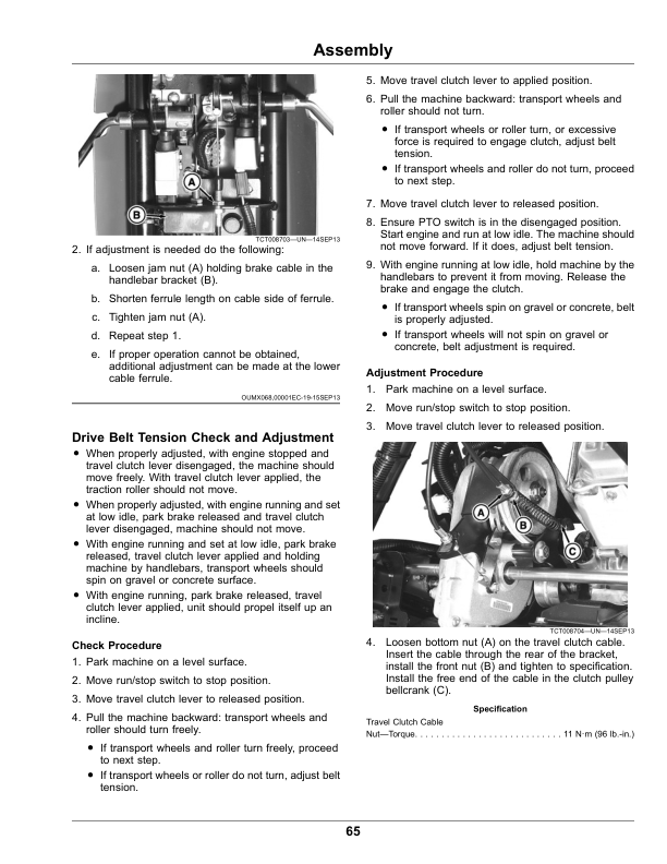 John Deere 180 E-Cut (100001-), 220 E-Cut (130001-) Hybrid Walk Greens Mower (European Edition) Operator’s Manual (OMUC29047) Workshop Guide