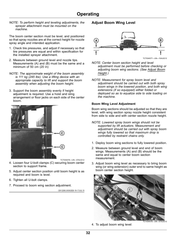 John Deere HD200, HD300 SelectSpray Attachments for ProGator Utility Vehicles (HD200, 120001-) (HD300, 100001-) (Export) Operator’s Manual (OMUC29300) Workshop Guide