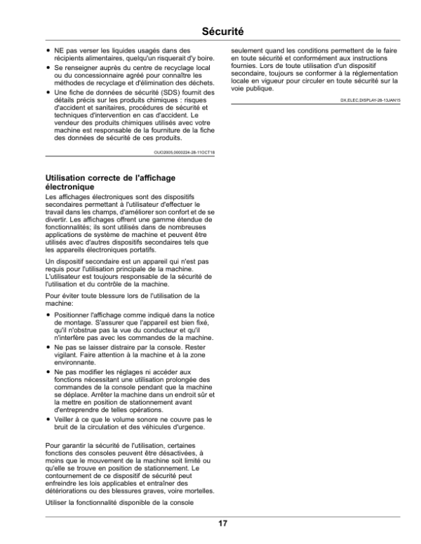 John Deere TH 6X4 Diesel Gator Utility Vehicles(Serial No. 170001-)(Export) (Export Edition) Operator’s Manual (OMUC29666) Workshop Guide