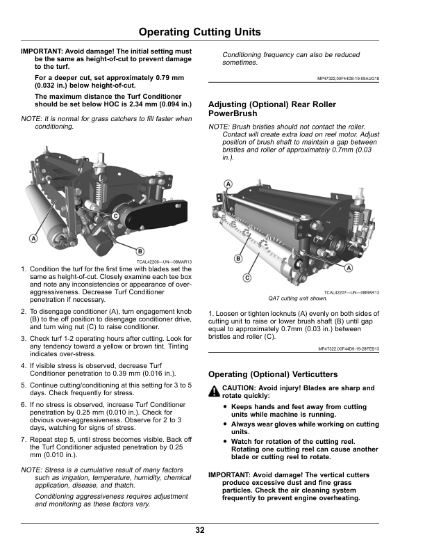 John Deere PrecisionCut 2653B Trim, Surrounds Mower (150001-) (Export Edition) Operator’s Manual (OMUC30074) Workshop Guide