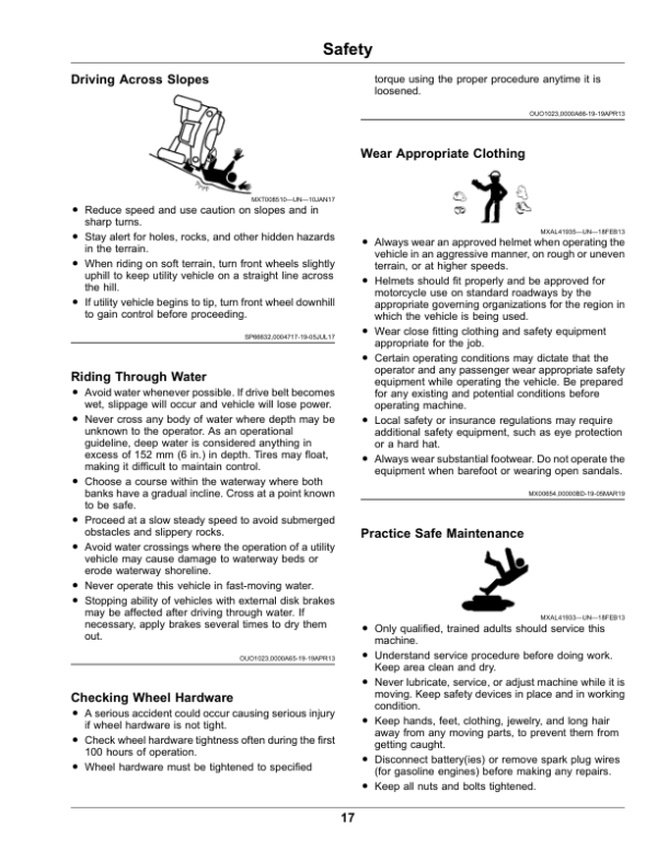 John Deere TH 6X4 Gas Gator Utility Vehicles (Serial No. 180001-) (North American) Operator’s Manual (OMUC33354) Workshop Guide