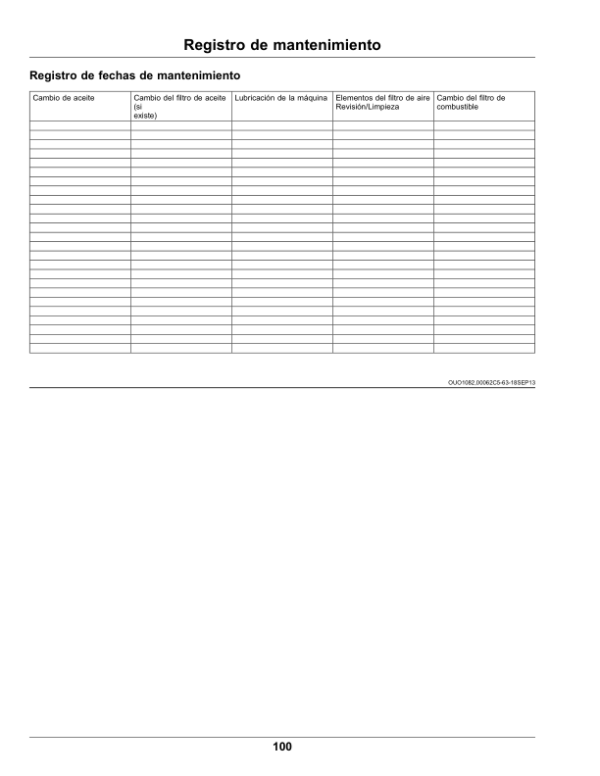 John Deere QuikTrak 648R, 652R, 652R EFI, 661R, 661R EFI Serial No 110001- Operator’s Manual (OMUC34164) Workshop Guide
