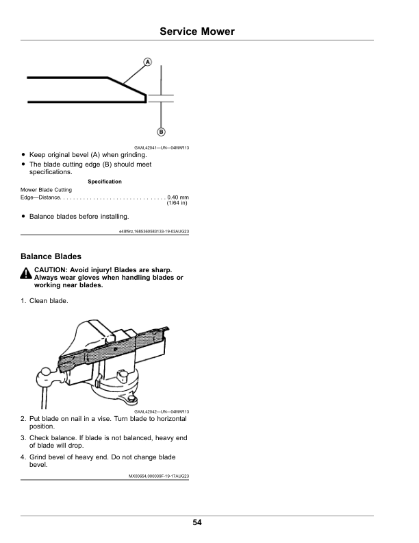 John Deere QuikTrak E Series (010001-) (North American) Operator’s Manual (OMUC35288E) Workshop Guide