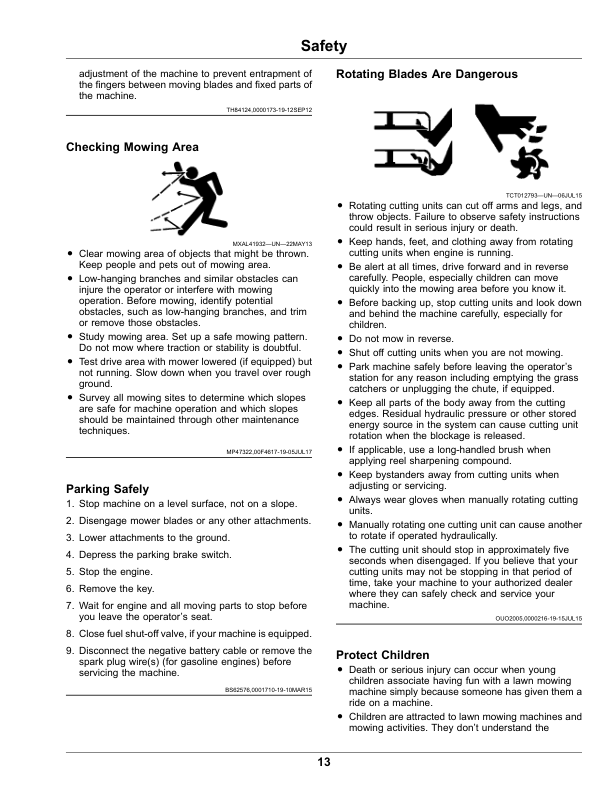 John Deere 9009A TerrainCut Rough Mower (080001-) (North American) Operator’s Manual (OMUC37550E) Workshop Guide