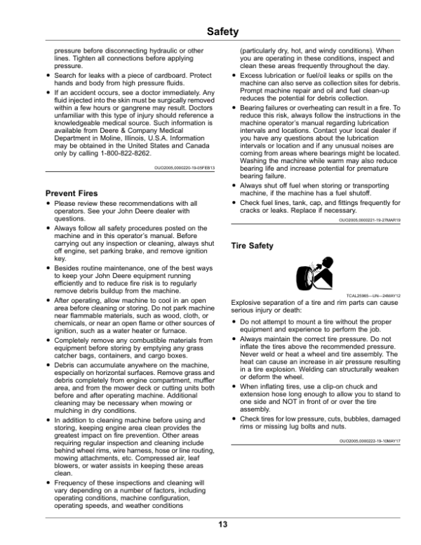 John Deere PrecisionCut 2700, 2750, E-Cut Hybrid 2700, 2750 Triplex Mowers Serial Number 60001- Operator’s Manual (OMUC38043) Workshop Guide