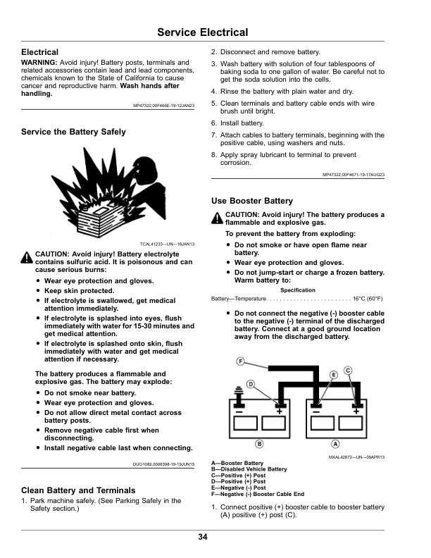 John Deere 1200A Bunker Rake (350001-) (North America) Operator’s Manual (OMUC40359E) Workshop Guide