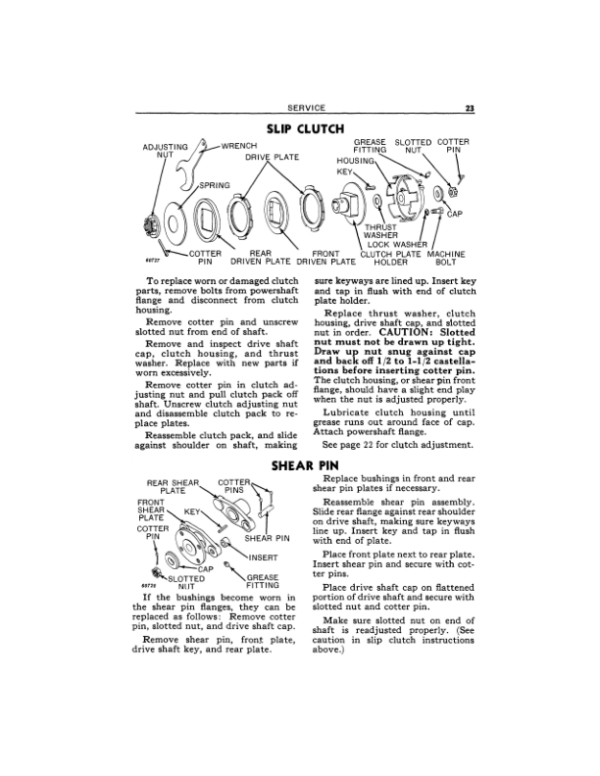 John Deere 207 Gyramor Rotary Cutter Operator’s Manual (OMW11089) Workshop Guide