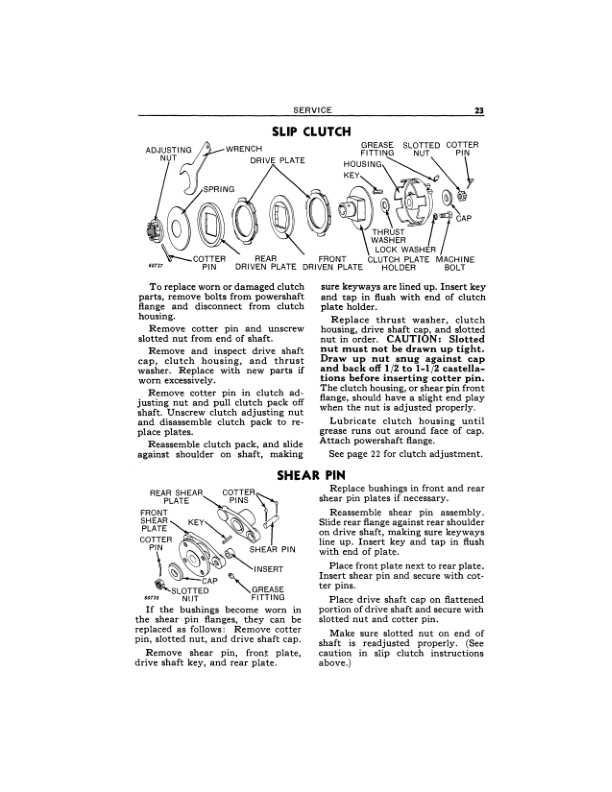 John Deere 207 Gyramor Rotary Cutter Operator’s Manual (OMW11089) Workshop Guide