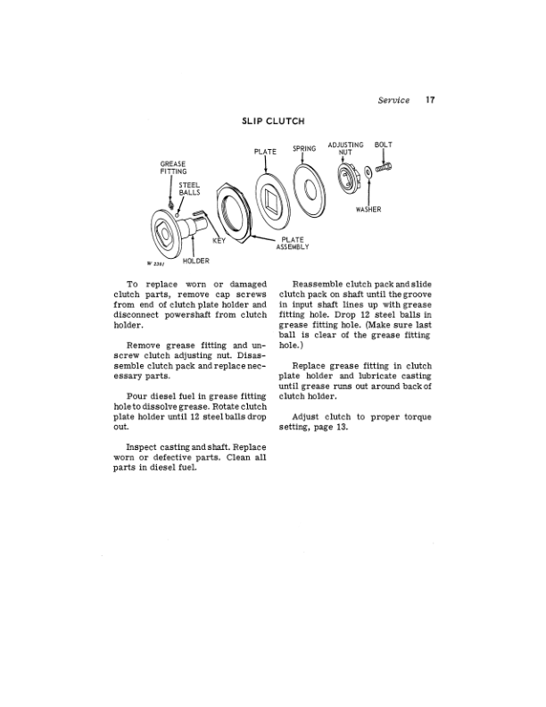 John Deere 105 Gyramor Rotary Cutter Operator’s Manual (OMW14770) Workshop Guide