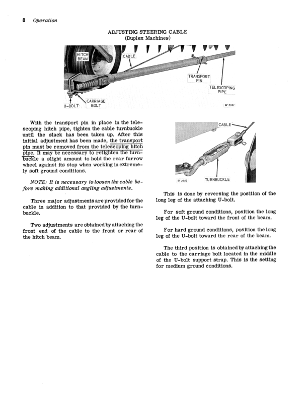 John Deere 1800 Series Surflex Disk Tiller Operator’s Manual (OMW15490) Workshop Guide