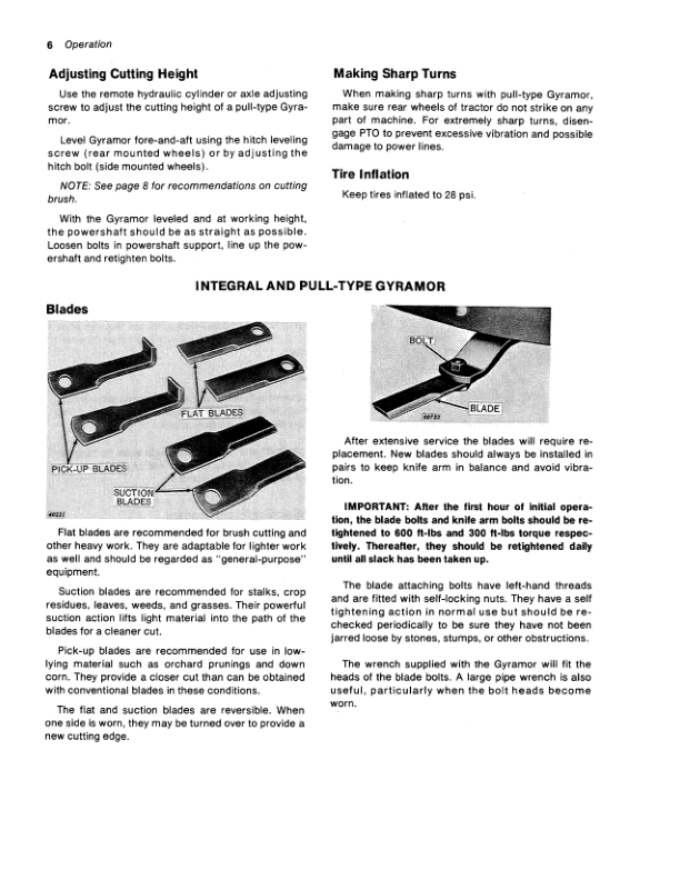 John Deere 127 Gyramor Rotary Cutter Operator’s Manual (OMW21321) Workshop Guide