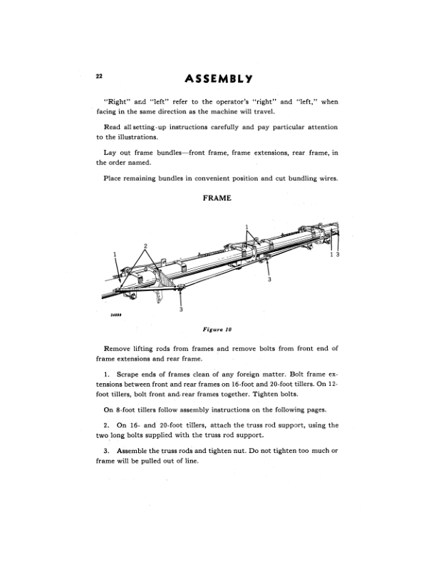 John Deere 1100 Series Surflex Disk Tillers Operator’s Manual (OMW24153) Workshop Guide