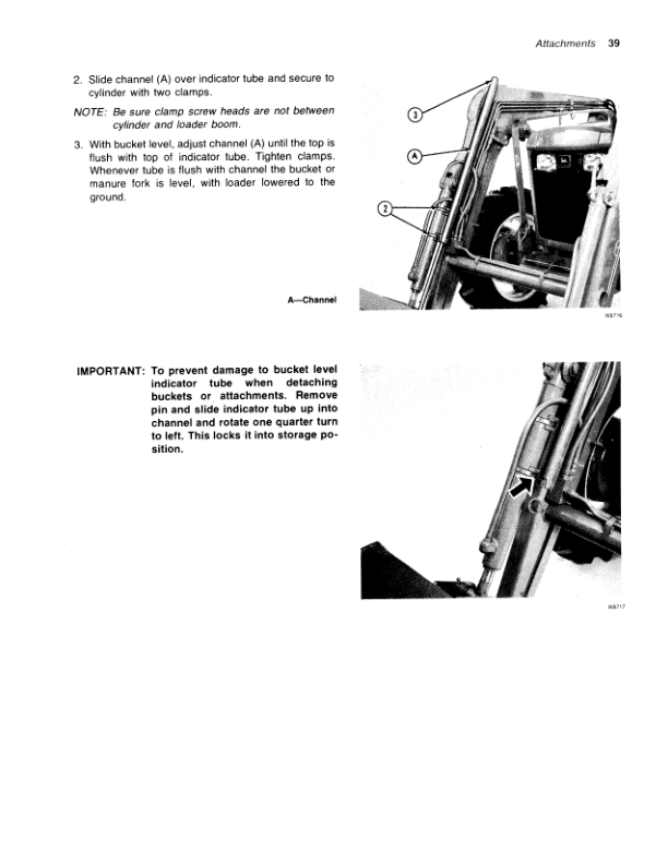 John Deere 100 Farm Loader Operator’s Manual (OMW28525) Workshop Guide