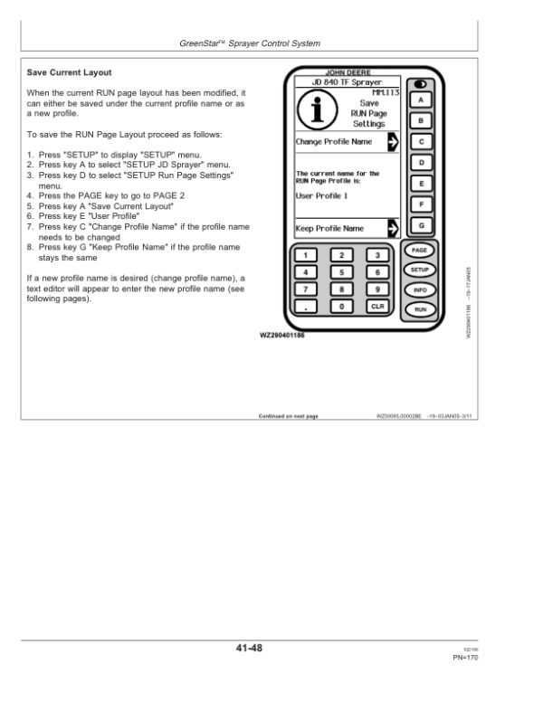 John Deere 508, 510, 512 Mounted Crop Sprayers with EHC-2 Control Unit Operator’s Manual (OMWZ51011) Workshop Guide