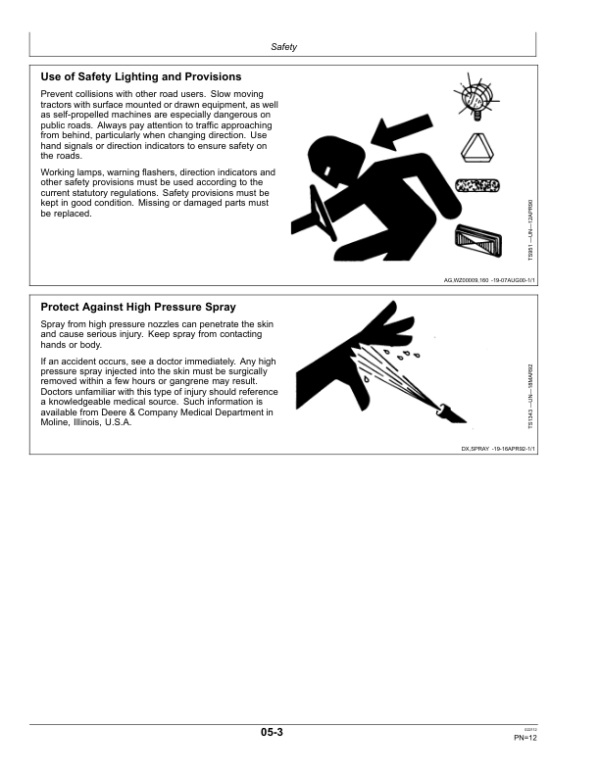 John Deere R962i Trailed Crop Sprayers w/Multi-Function Controller (MFC) Operator’s Manual (OMWZW13326) Workshop Guide