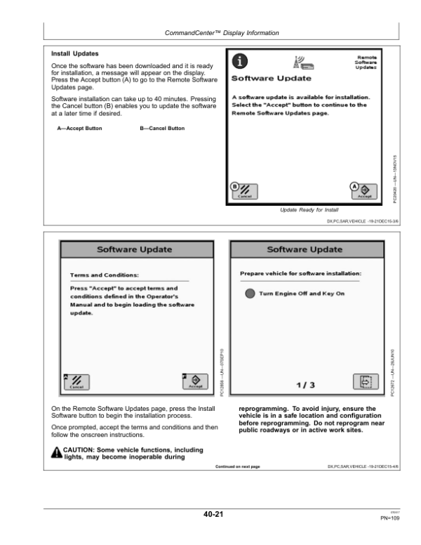 John Deere S760, S770, S780, S785, S790 & HillMaster Combines Operator’s Manual (OMZ200724) Workshop Guide