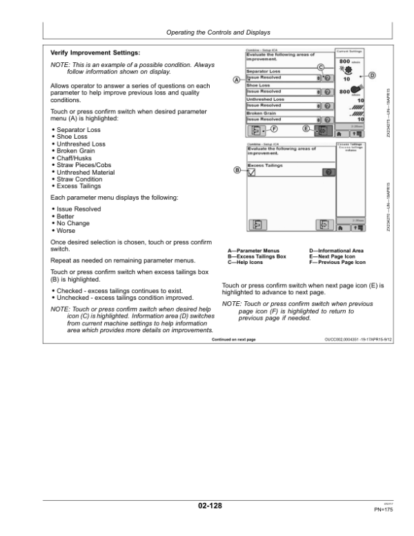 John Deere T670 Combines Operator’s Manual (OMZ200863) Workshop Guide
