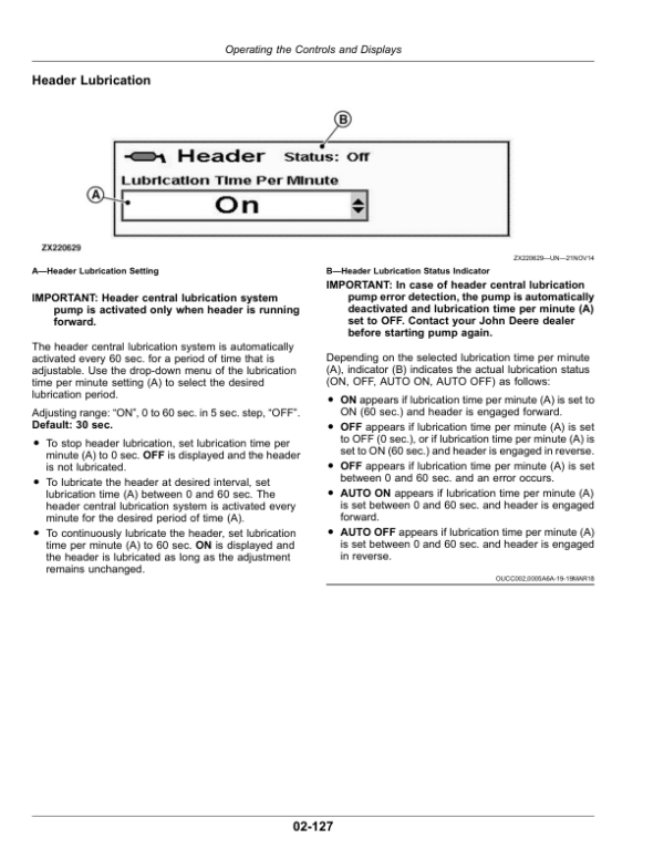 John Deere 8100, 8200, 8300, 8400, 8500, 8600, and 9600 Self-PropelledForage Harvesters Operator’s Manual (OMZ201341) Workshop Guide