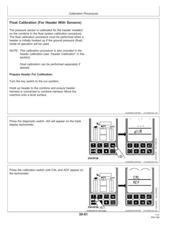 John Deere 9540i, 9560i, 9580i, 9640i, 9660i, 9680i WTS & 9780i CTS Combines Operator’s Manual (OMZ82202) Workshop Guide