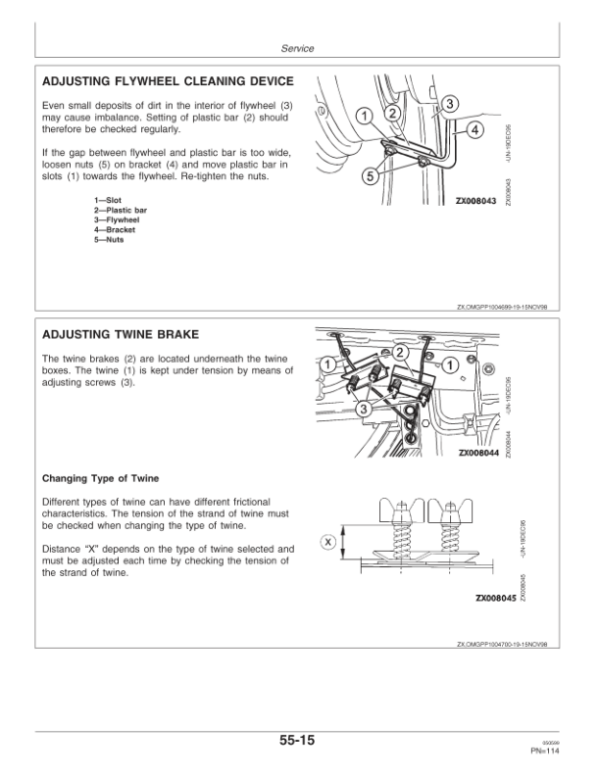 John Deere 680, 690, 680 & 690 MultiCut MultiCut Large Square Balers Operator’s Manual (OMZ92761) Workshop Guide