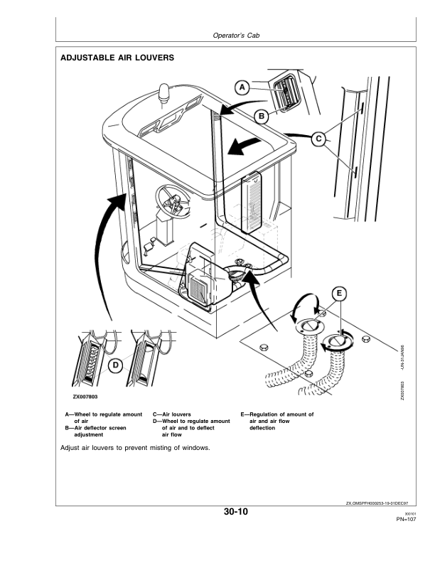 John Deere 6650, 6750, 6850 & 6950 Self Propelled Forage Harvesters Operator’s Manual (OMZ92777) Workshop Guide