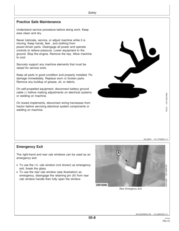John Deere 3200 & 3400 Telescopic Handlers Operator’s Manual (OMZ92853) Workshop Guide