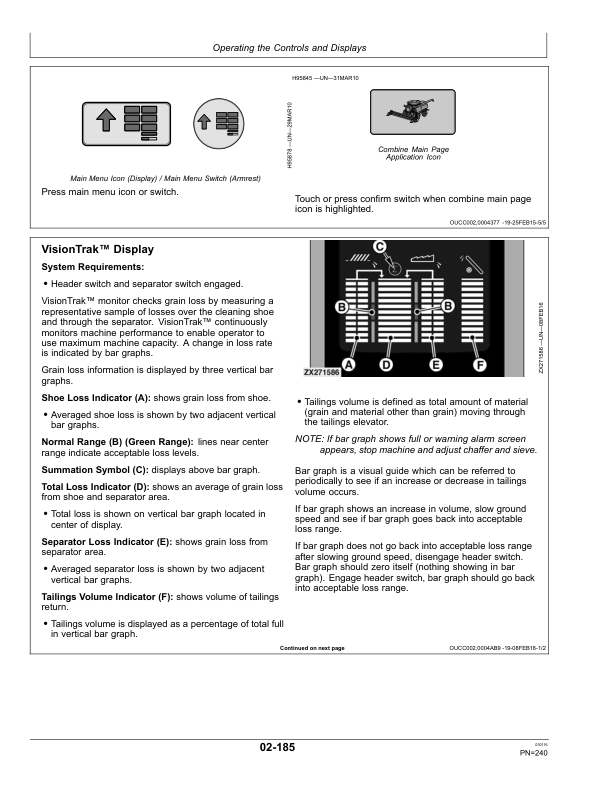 John Deere W540, W550, W650, W660, T550, T560, T660, T670 HillMaster Combines Operator’s Manual (OMZ93009) Workshop Guide