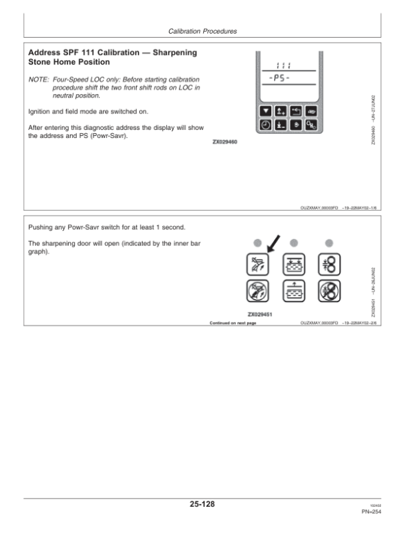 John Deere 7200, 7300, 7400 & 7500 Self Propelled Forage Harvesters Operator’s Manual (OMZ93285) Workshop Guide