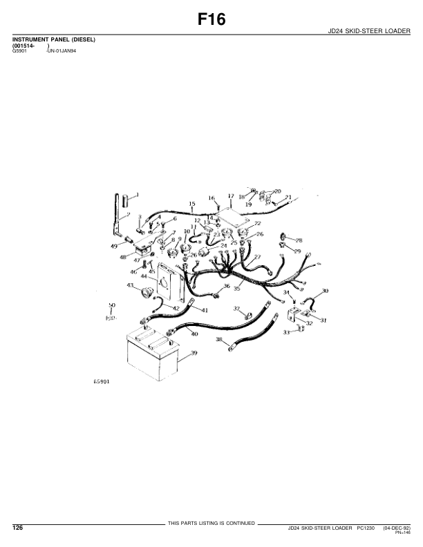 John Deere 24 Skid Steers Parts Catalog Manual – PC1230 Workshop Guide