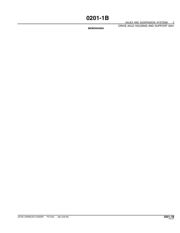 John Deere 755 Crawlers Parts Catalog Manual – PC1522 Workshop Guide