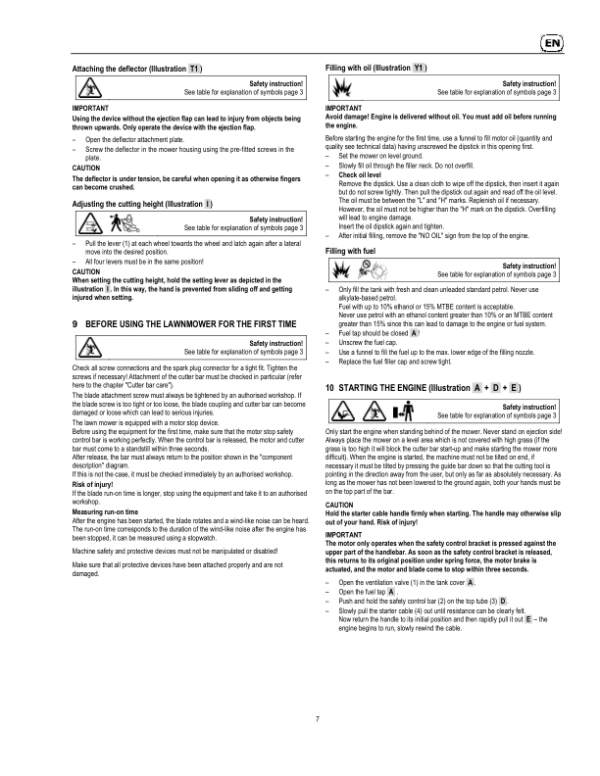 John Deere 52-PRO S K A PLUS, C52KS Lawn Mowers Operator’s Manual (SAU14455) Workshop Guide