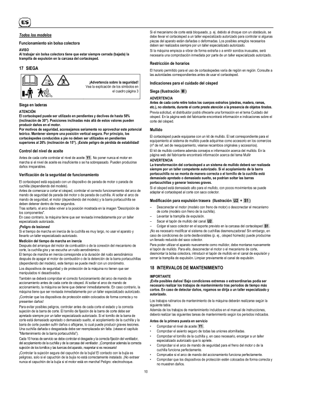 John Deere 54-PRO K VARIO PLUS, 54-PRO K VARIO B PLUS, JX90C, JX90CB Lawn Mowers Operator’s Manual (SAU14744) Workshop Guide