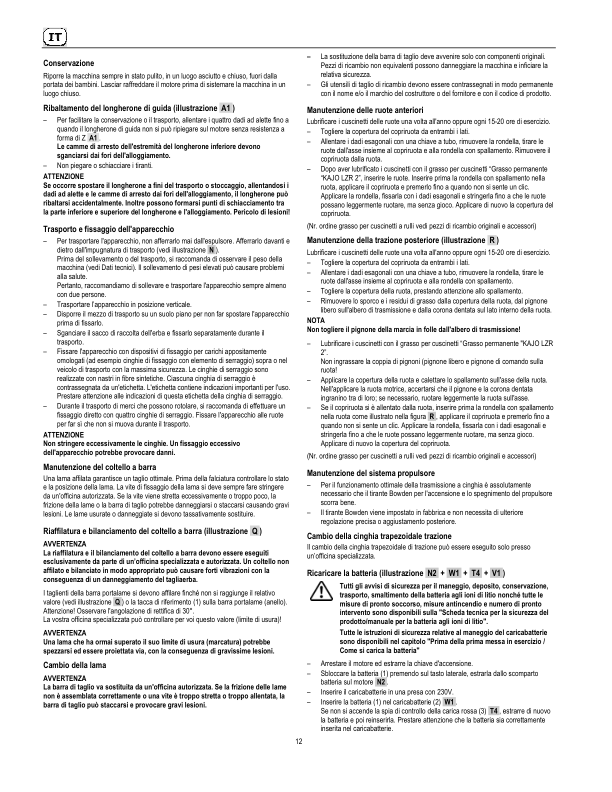 John Deere 43-VARIO E, 47-VARIO E, R43VE Lawn Mowers Operator’s Manual (SAU15719) Workshop Guide